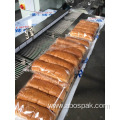 Automatic Hotdog food flowpack wrapping machine